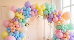 Colorful Balloon Garland Arch Kit for Celebrations