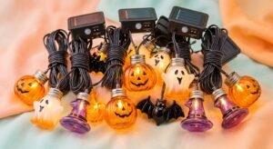 Outdoor Solar Halloween Lights for Easy Decor