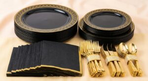 Top Home Party Supplies – Plates and Napkins Set