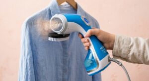 Portable Handheld Clothing Steamer for Busy Households