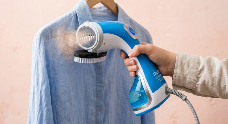 Portable Handheld Clothing Steamer for Busy Households