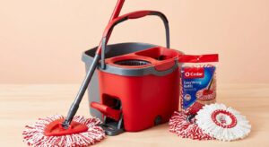 O-Cedar EasyWring Microfiber Spin Mop & Bucket System