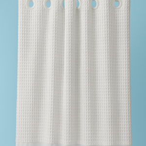 RiverDream Heavyweight Waffle Shower Curtain Review