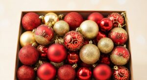 SHareconn Christmas Tree Balls Ornaments for Holiday Decor