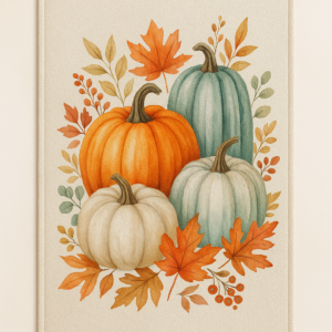 U’Artlines Fall Kitchen Mat: Comfort Meets Décor