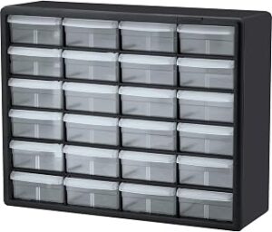 Akro-Mils 24-Drawer Plastic Storage Cabinet