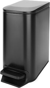 Cesun Small Bathroom Trash Can with Lid