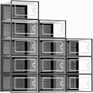 Kuject X-Large Shoe Storage Boxes 12 Pack