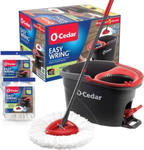 O-Cedar EasyWring Spin Mop and Bucket