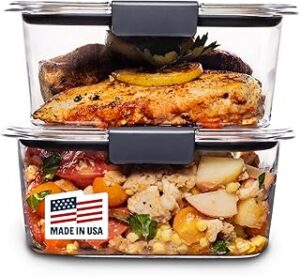 Rubbermaid Brilliance BPA-Free Food Storage Containers