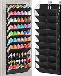 UVIAHOMI 20-30 Pairs Over the Door Shoe Organizer