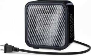 Amazon Basics Ceramic Mini Space Heater for Desk