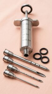 Stainless Steel Meat Injector Kit for BBQ and Smoking