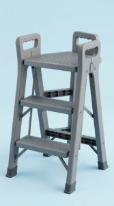 Onasti Foldable Step Stool for Kids: 3-Step Bathroom Helper